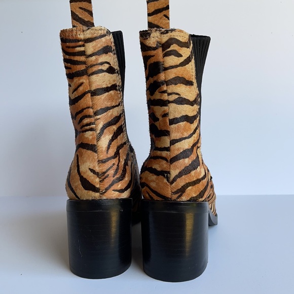 Anthropologie Silent D 'Nirvani' Knit Chelsea Boot - Picture 4 of 8